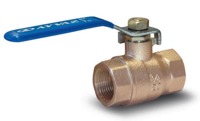 Шаровой кран бронзовый AYVAZ