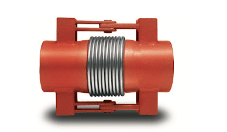 Угловой шарнирный компенсатор (AISI 321)