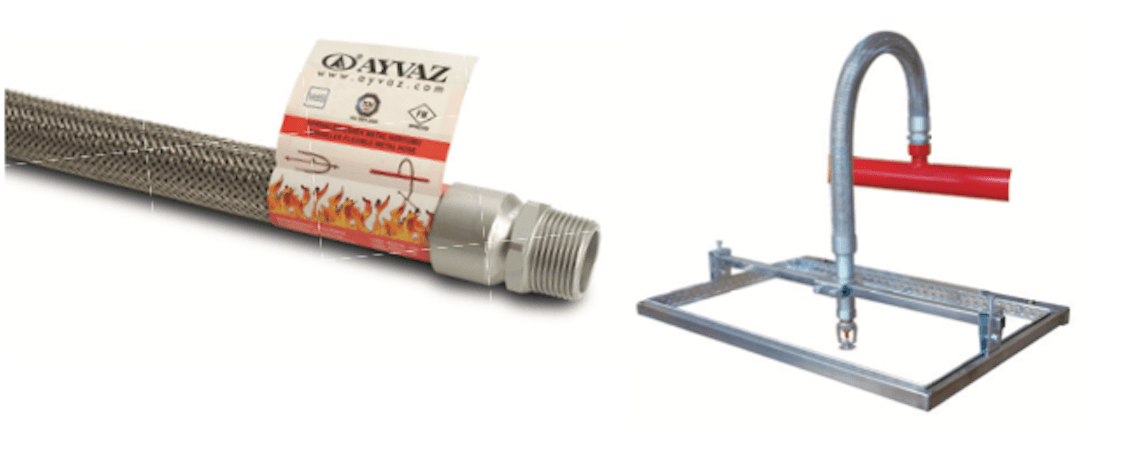 Шланги и фитинги для спринклерных систем FM, VdS утвержденный: тип UL